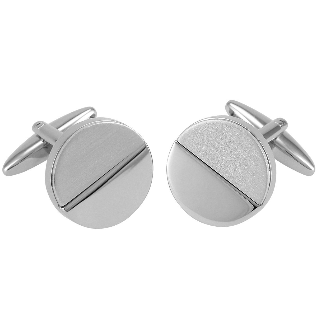 LINDENMANN Manschettenknöpfe Silber LINDENMANN Manschettenknöpfe Herren Business Hochzeit