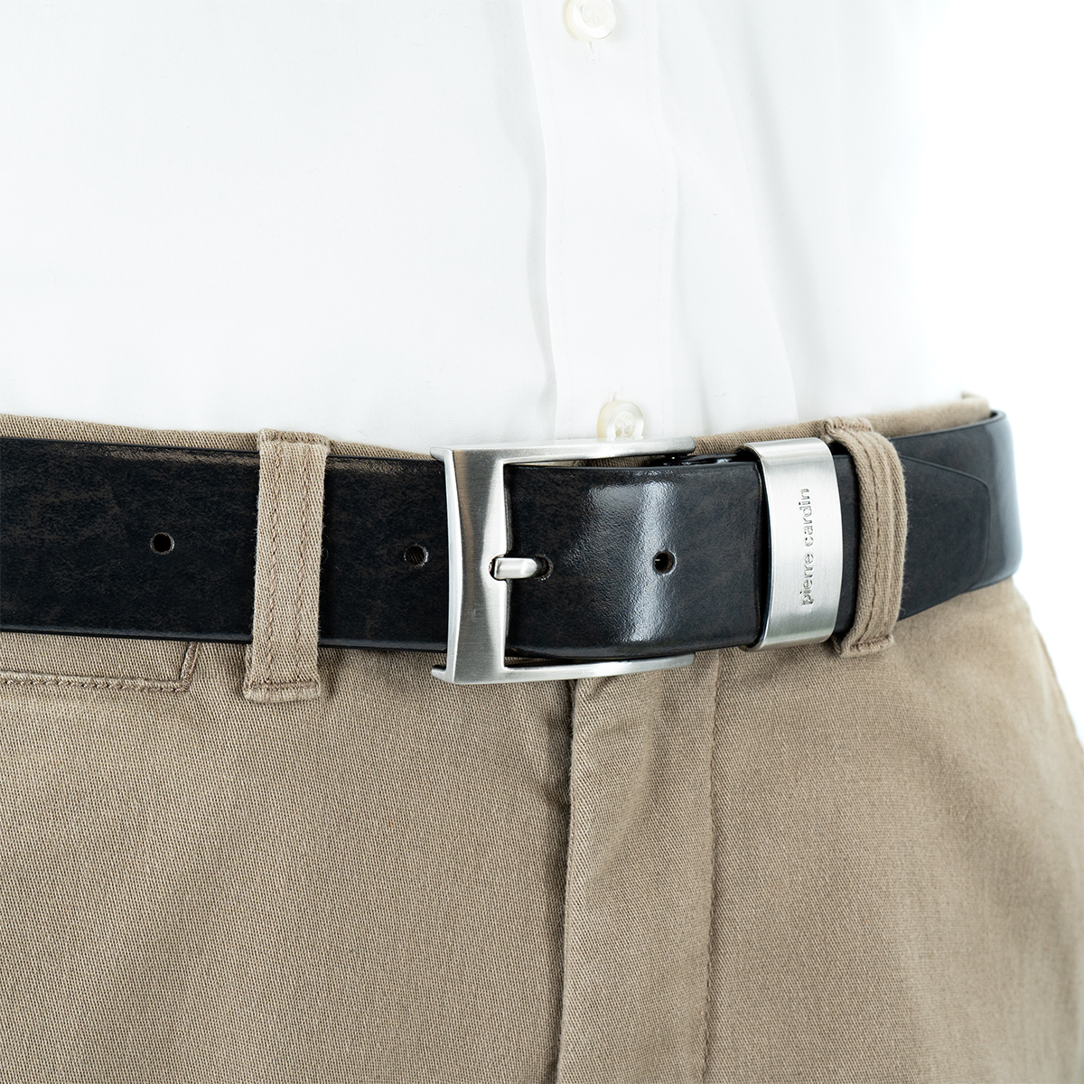 Pierre Cardin Herren-Leder-Gürtel