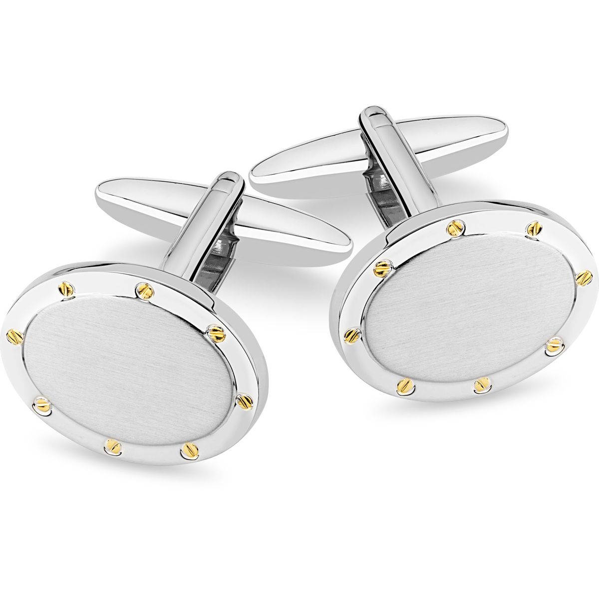 LINDENMANN Manschettenknöpfe Mechanik Silber LINDENMANN Manschettenknöpfe Herren Business Hochzeit