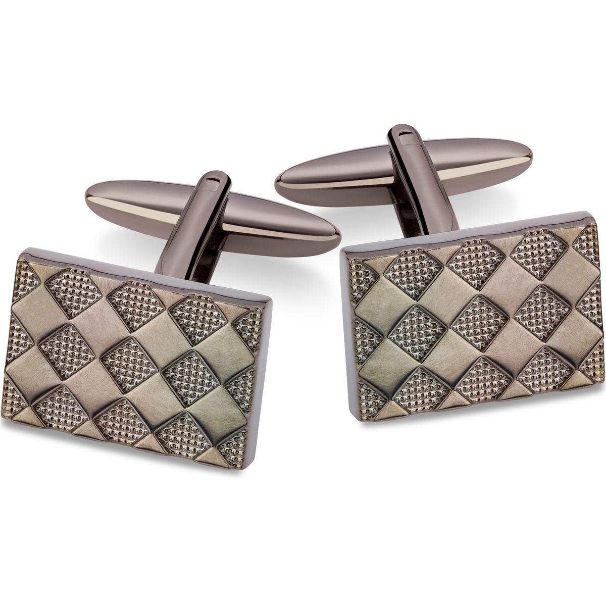 LINDENMANN Manschettenknöpfe Mechanik Gun LINDENMANN Manschettenknöpfe Herren Business Hochzeit