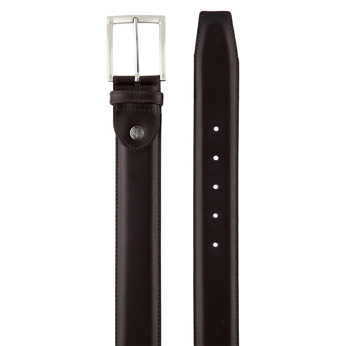 LINDENMANN Herrengürtel Leder braun