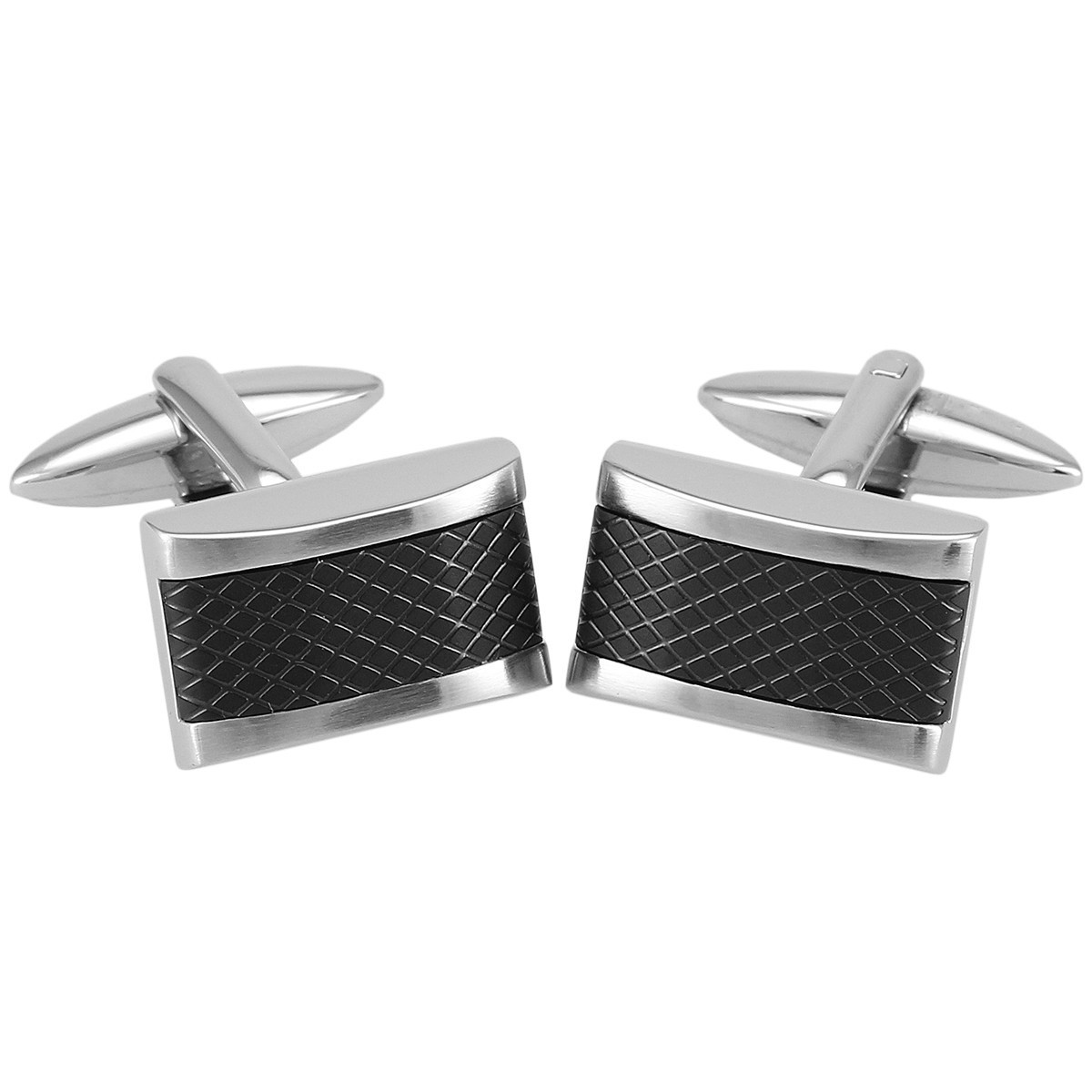 LINDENMANN Manschettenknöpfe Silber LINDENMANN Manschettenknöpfe Herren Business Hochzeit