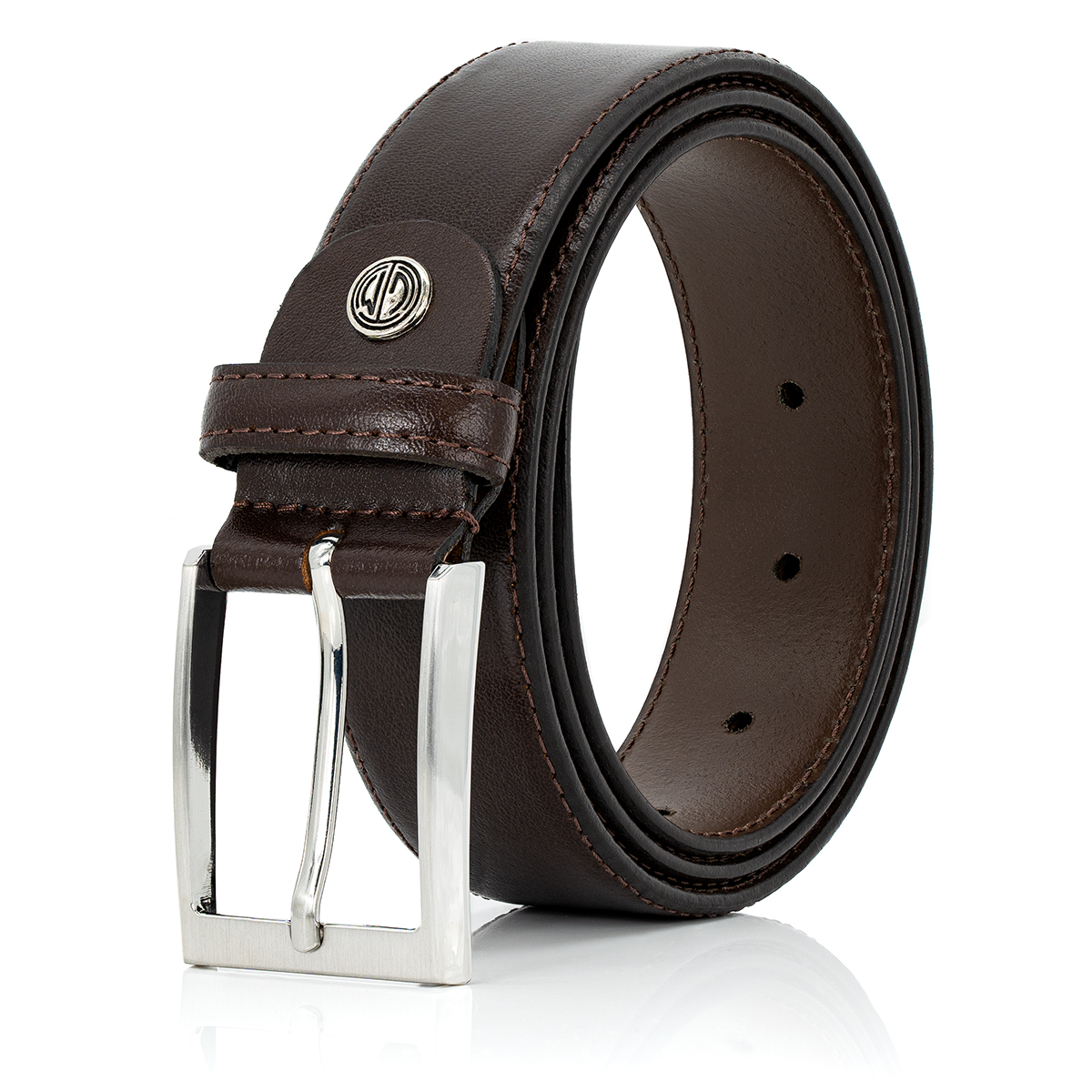 LINDENMANN Ledergürtel Herren braun LINDENMANN Ledergürtel Herren braun