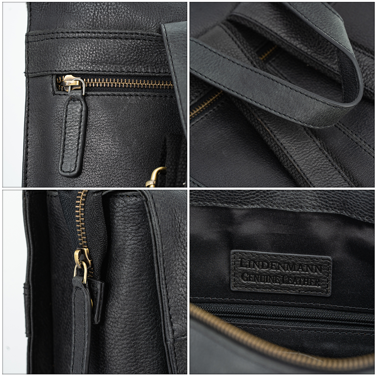 Lindenmann Rucksack schwarz