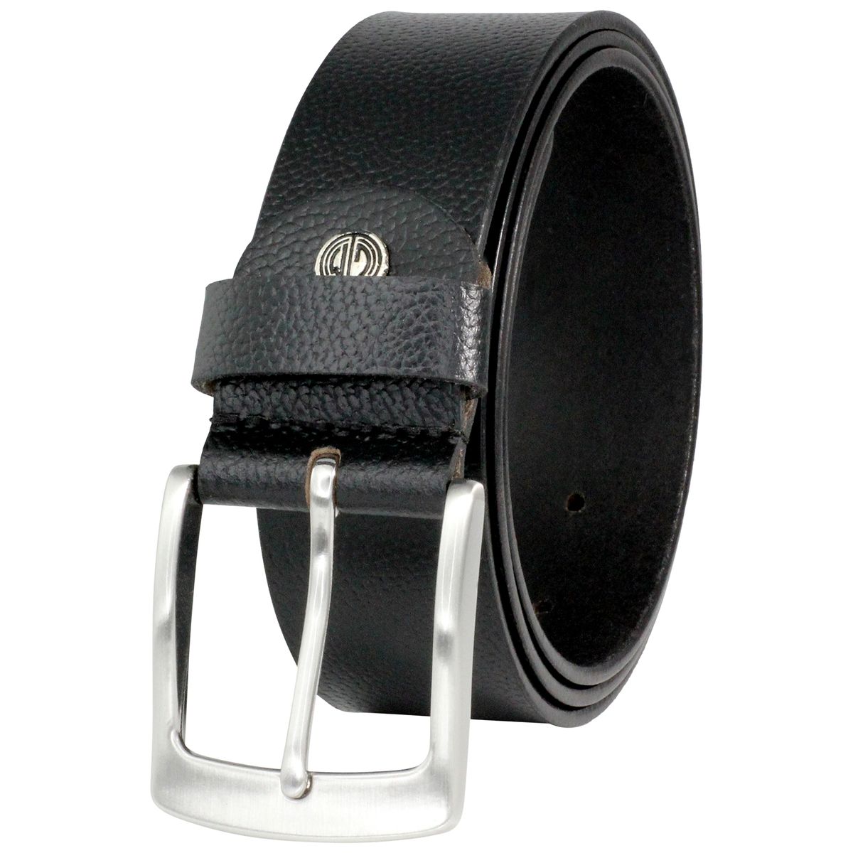 Ledergürtel Herren klassisch schwarz LINDENMANN Ledergürtel Herren 40 mm Vollrind schwarz