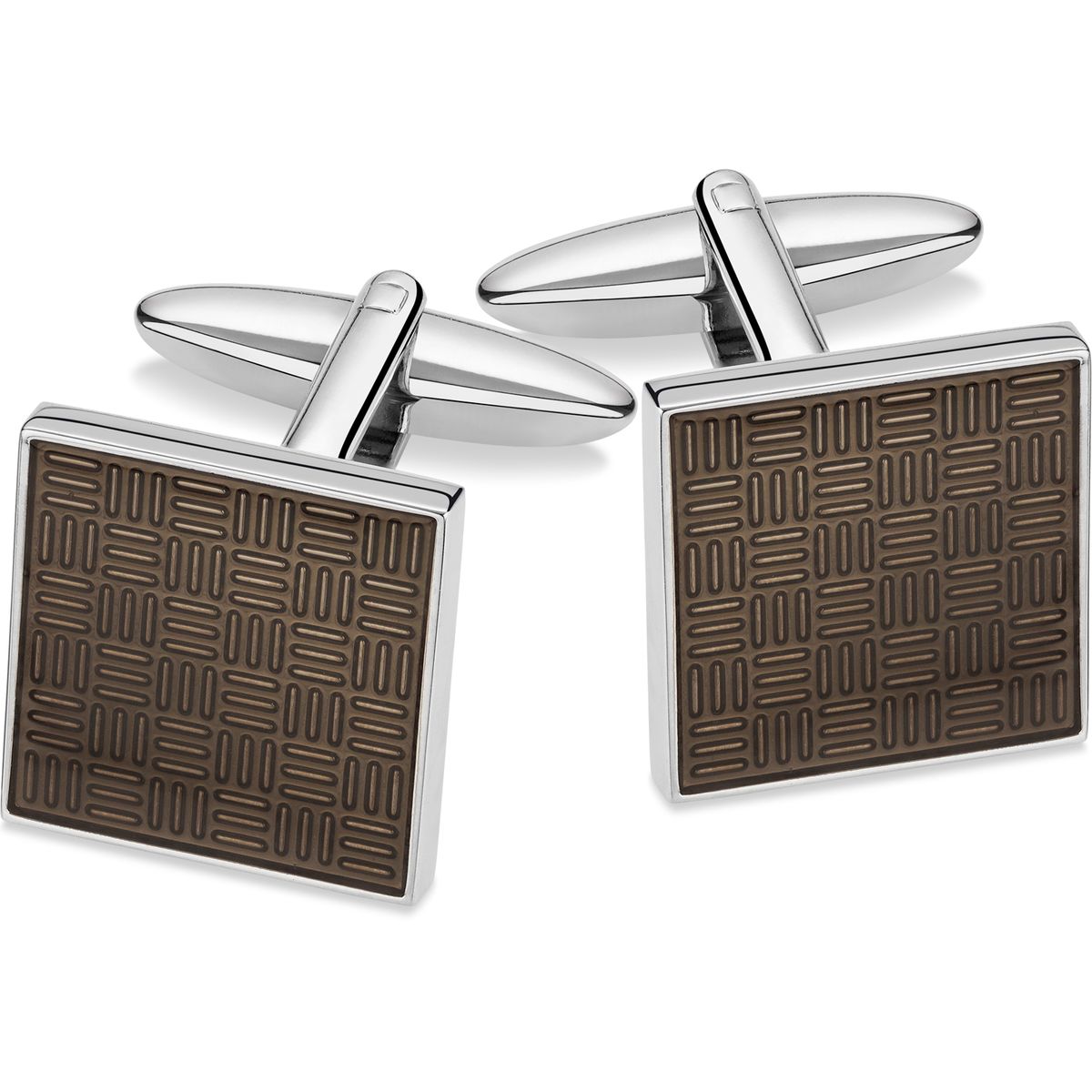 LINDENMANN Manschettenknöpfe Mechanik Silver LINDENMANN Manschettenknöpfe Herren Business Hochzeit