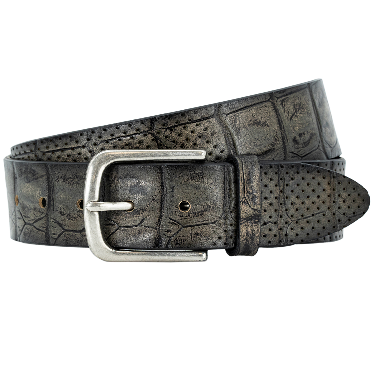 LINDENMANN Premium Ledergürtel Herren LINDENMANN Premium-Herren-Leder-Gürtel