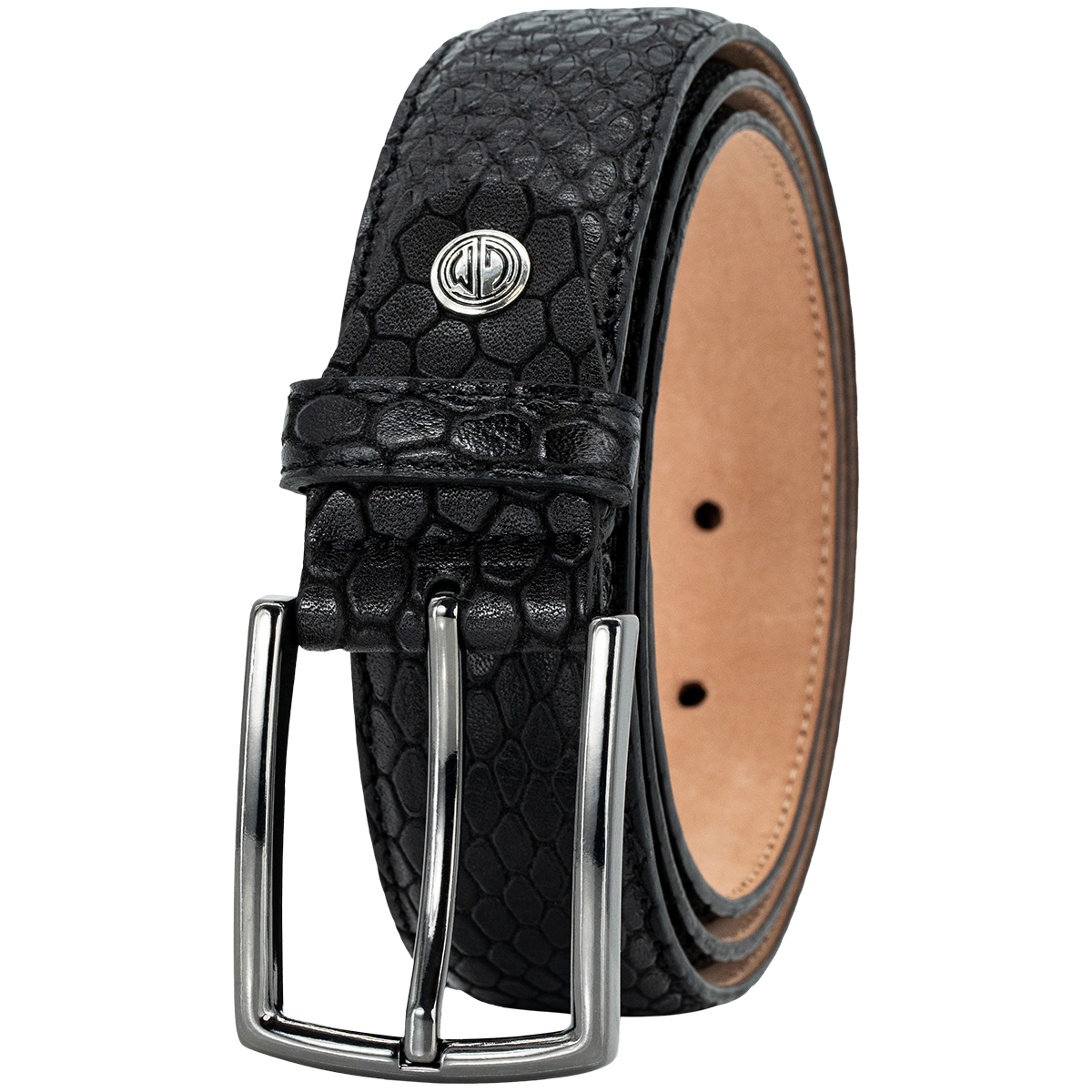 LINDENMANN Premium-Herren-Leder-Gürtel