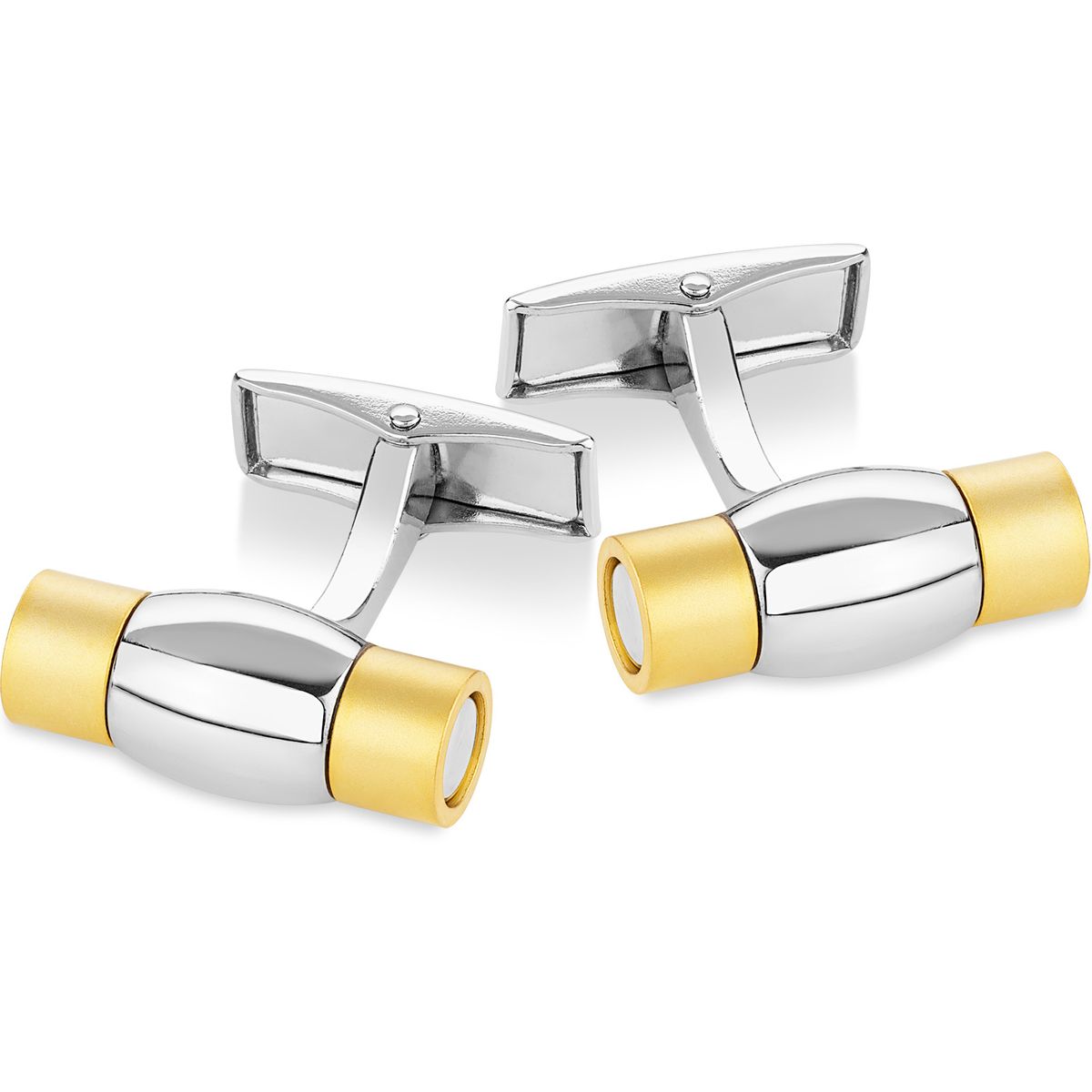 LINDENMANN Manschettenknöpfe Mechanik Silver LINDENMANN Manschettenknöpfe Herren Business Hochzeit