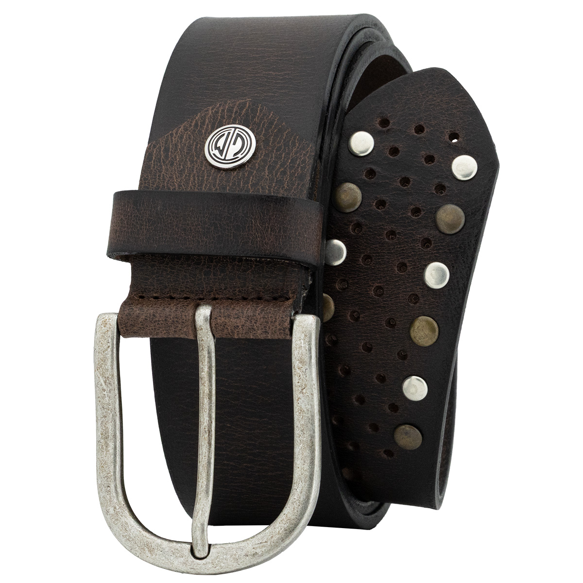 LINDENMANN Vollrindsleder Damengürtel Schokoladenbraun