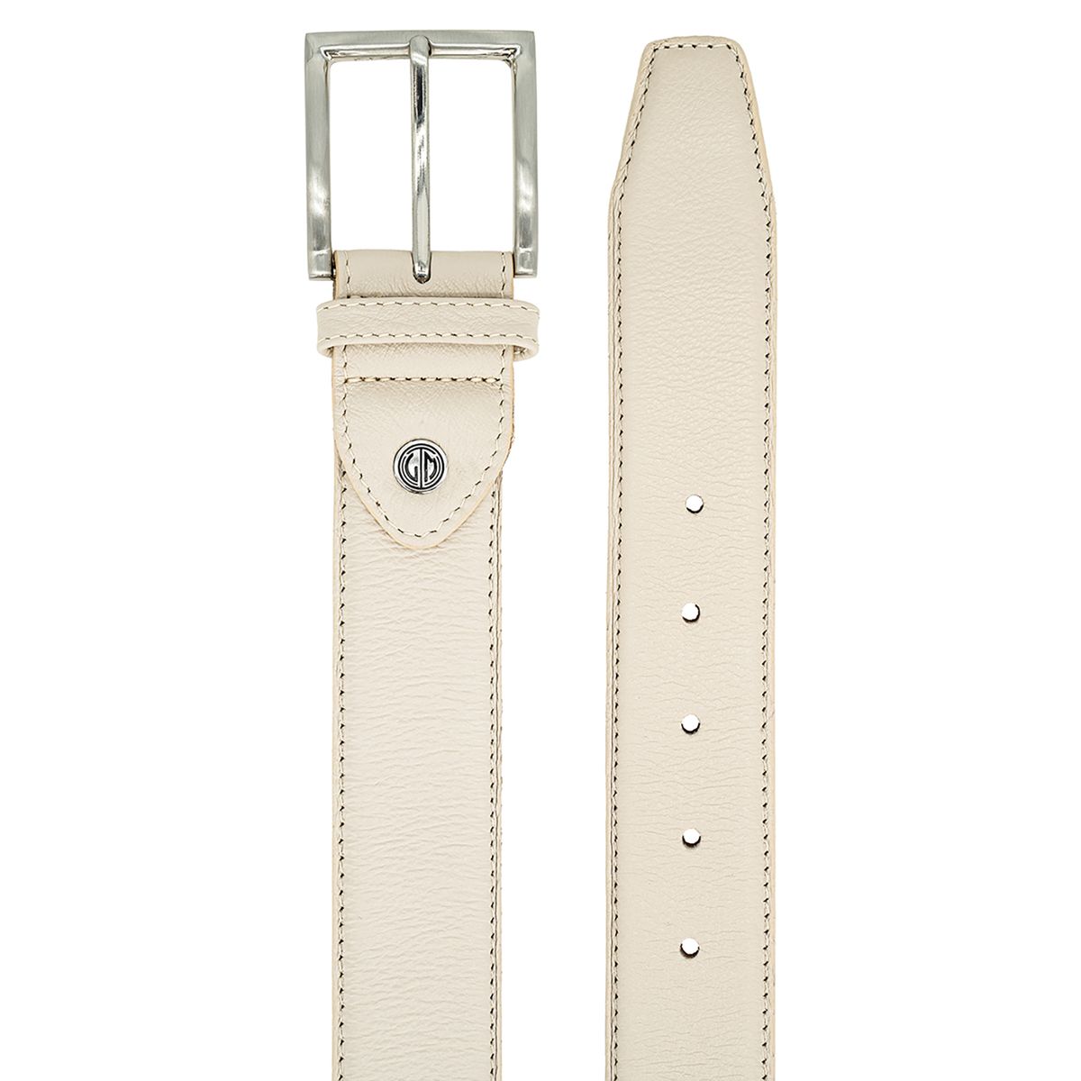 LINDENMANN Herrengürtel Leder beige