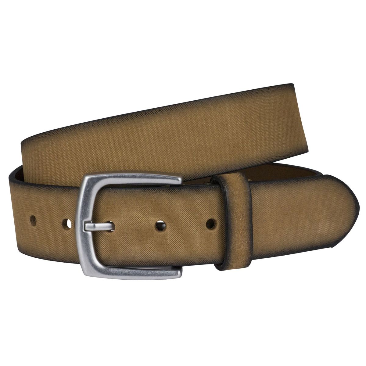 LINDENMANN Ledergürtel Herren cognac Rindledergürtel