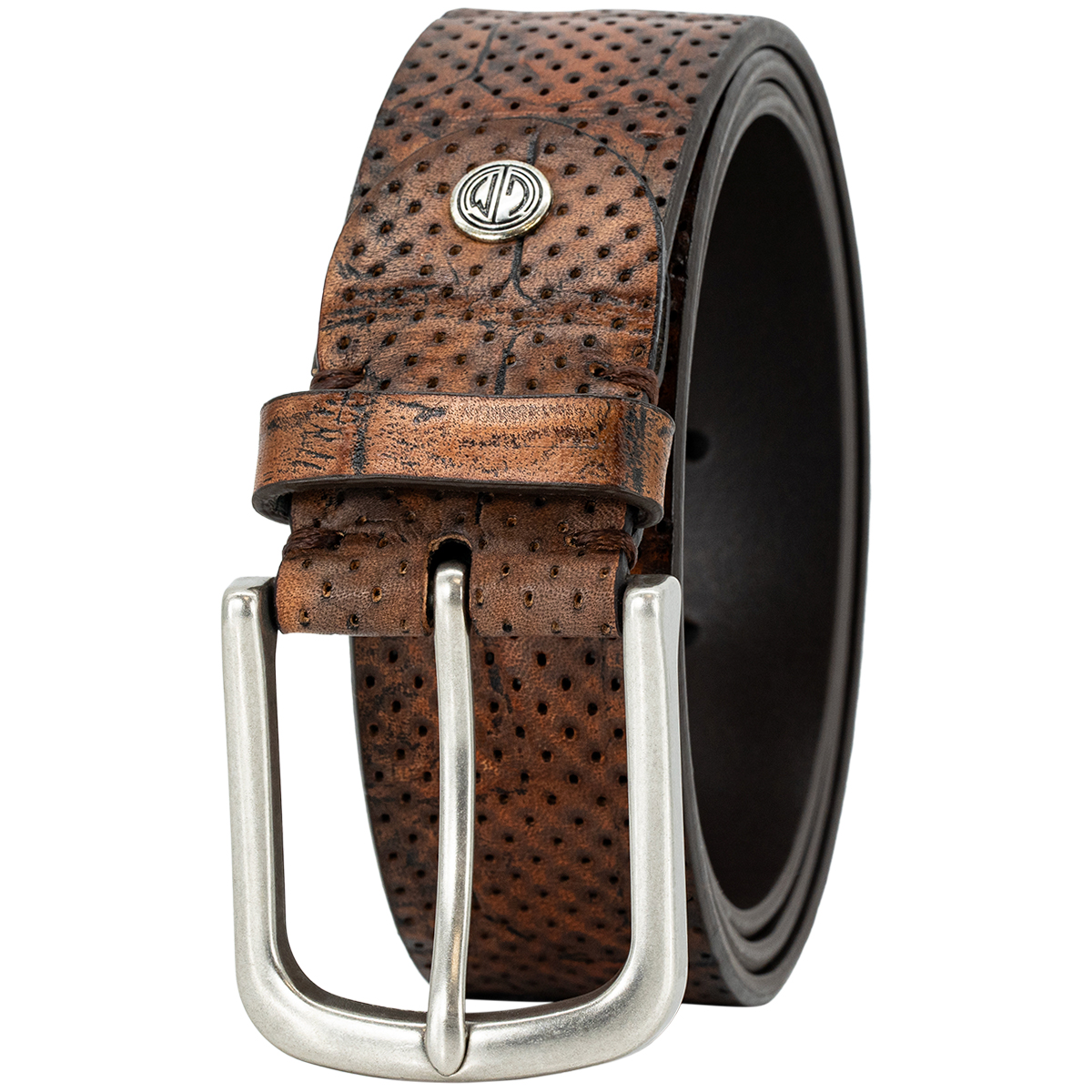 LINDENMANN Premium-Herren-Leder-Gürtel