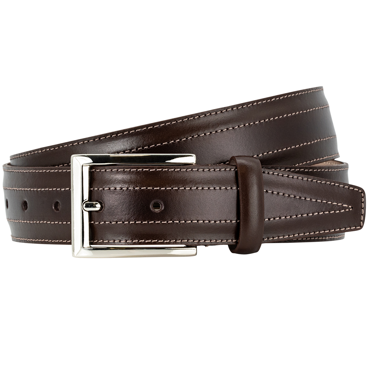 G.CHABROLLE by LINDENMANN Premium-Herren-Leder-Gürtel