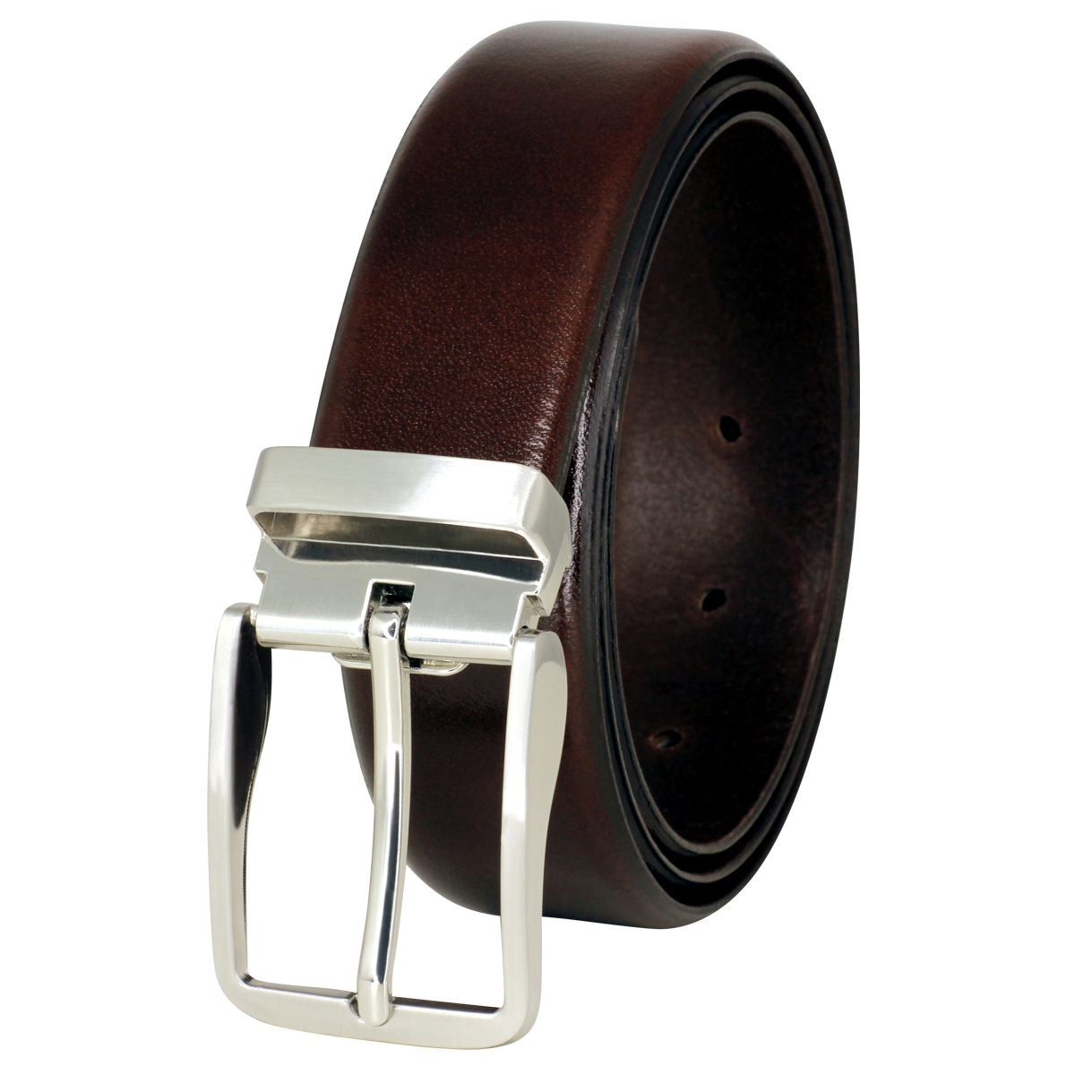 LINDENMANN Rindledergürtel Herren 35 mm Anzug Vollrind braun