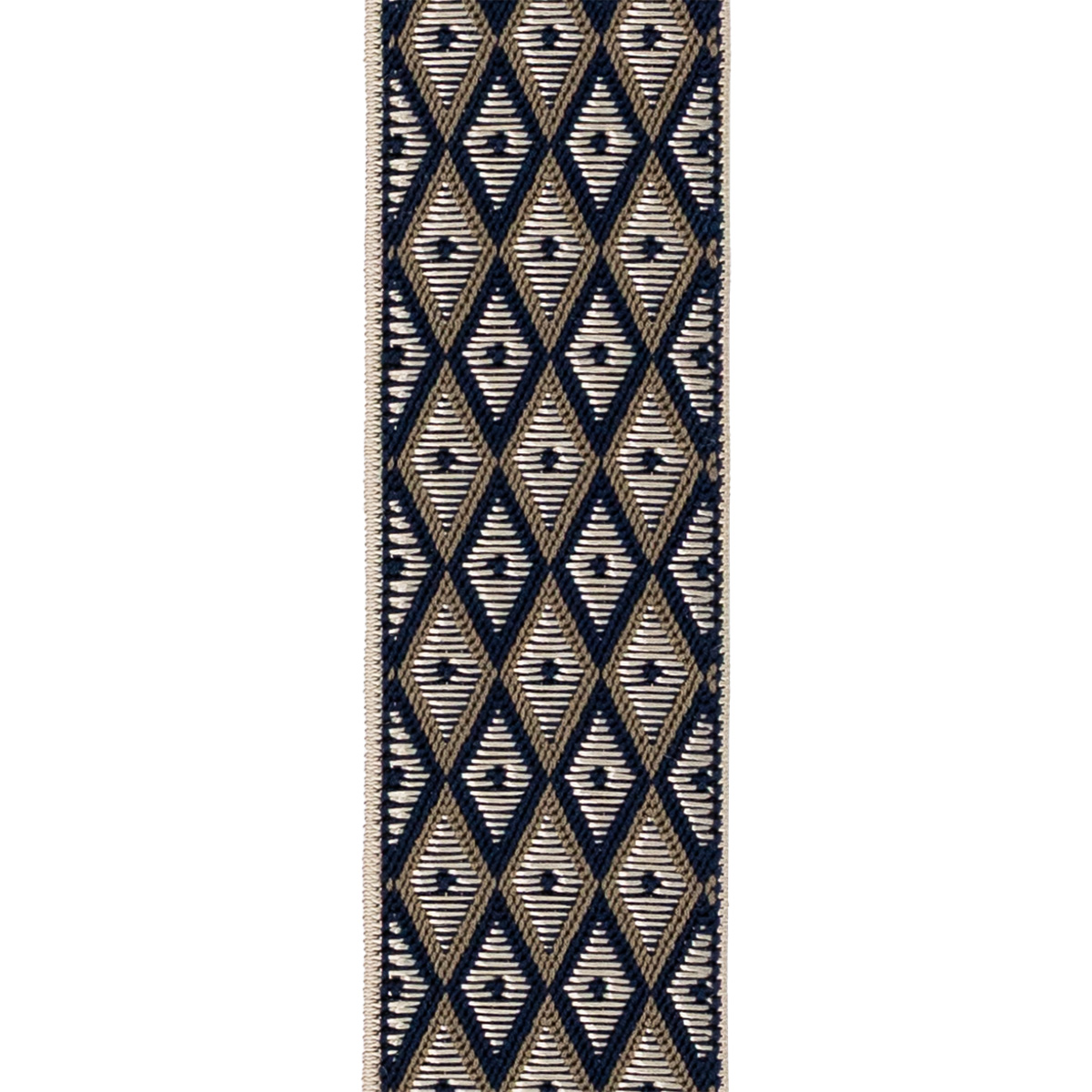 LINDENMANN Hosenträger Herren X-Form Rautenmuster beige