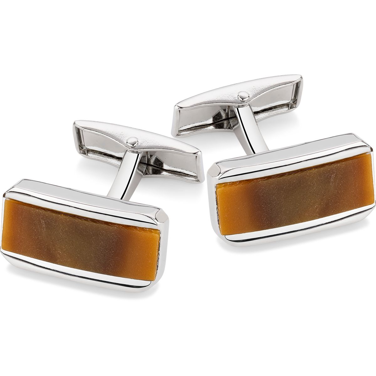 LINDENMANN Manschettenknöpfe Mechanik Silver LINDENMANN Manschettenknöpfe Herren Business Hochzeit