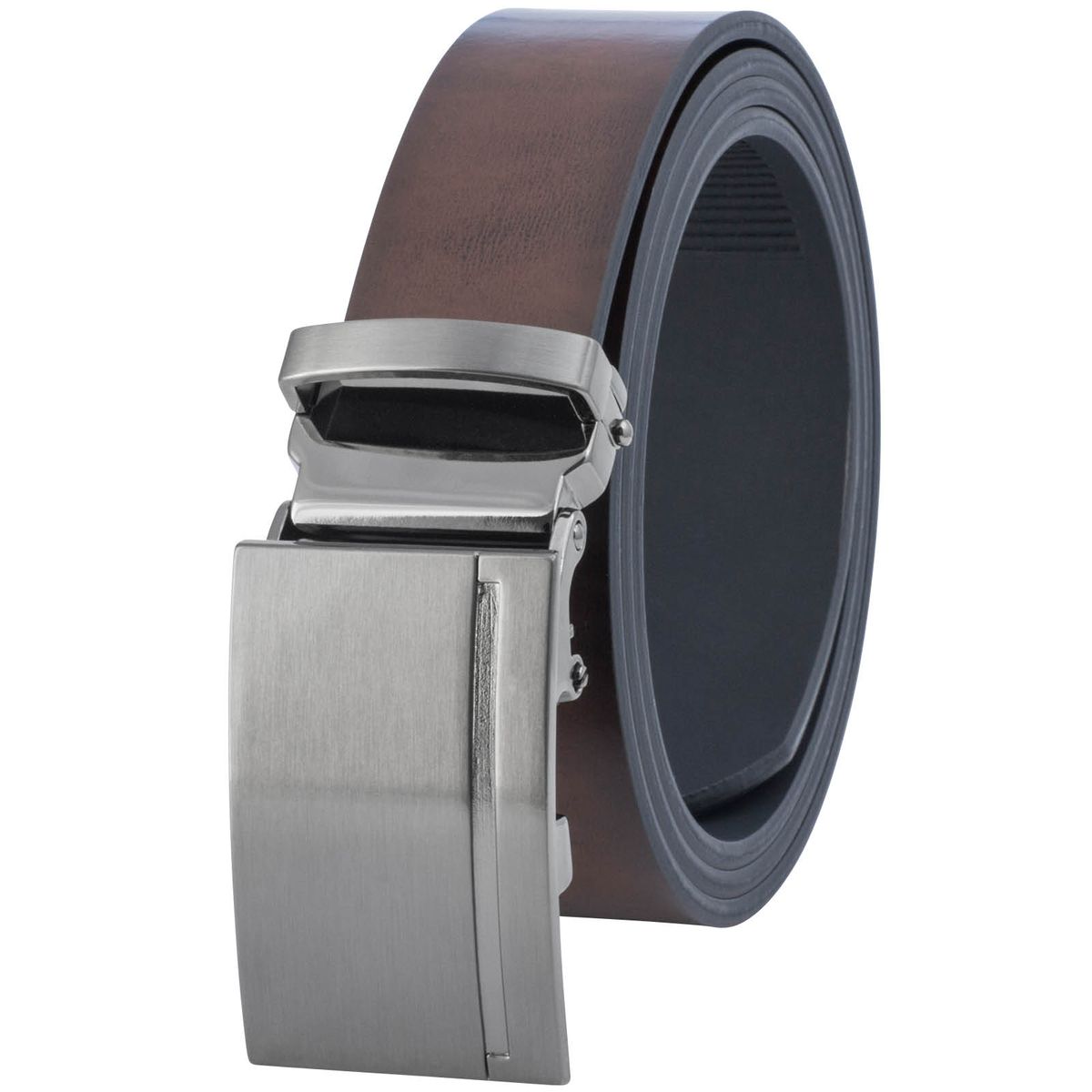 Gürtel Herren Automatikgürtel braun LINDENMANN AUTOmatik Gürtel Herren braun