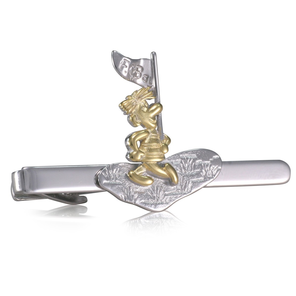 LINDENMANN Krawattenklammer Krawattennadel Fan