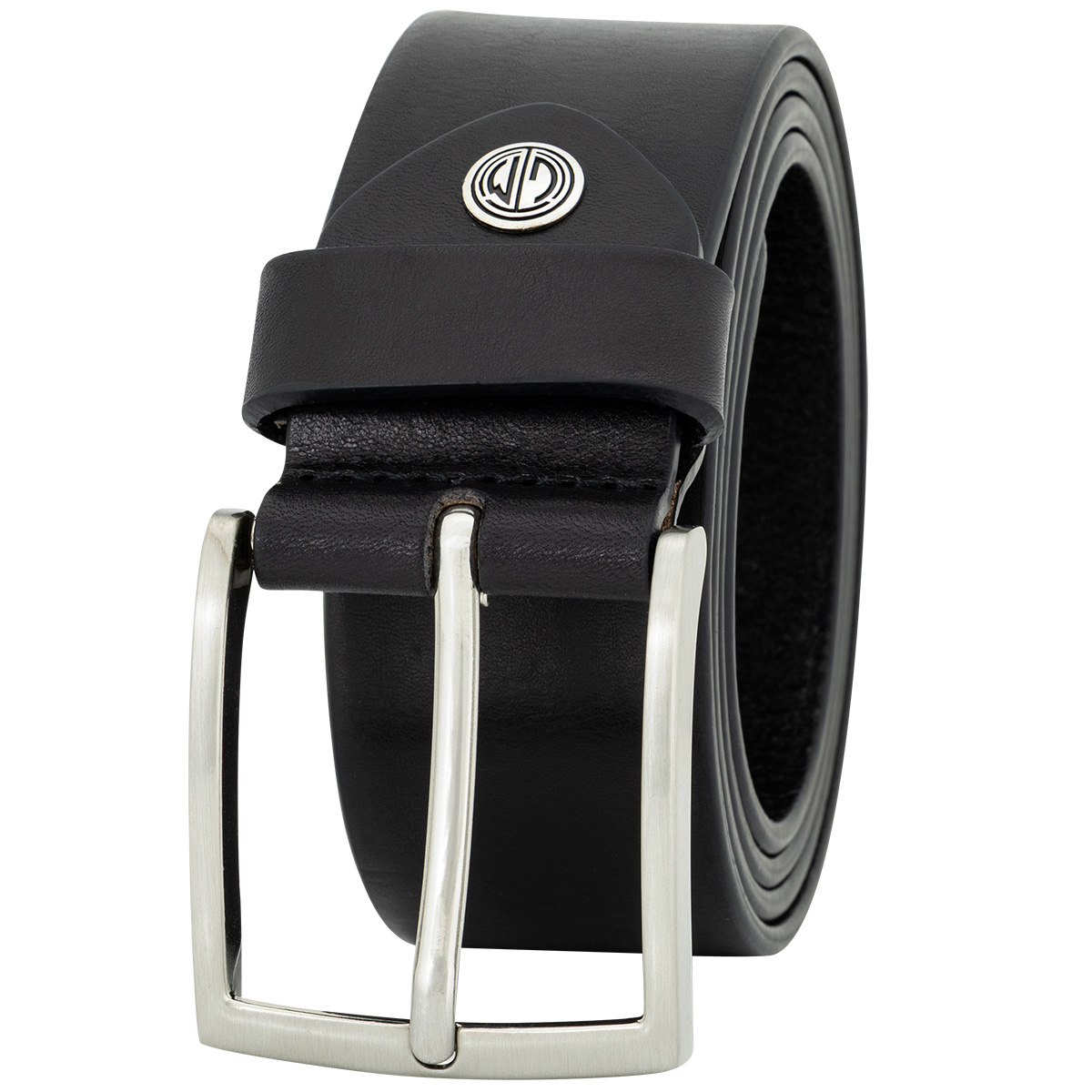 LINDENMANN Vollrindleder Herrengürtel Onyx
