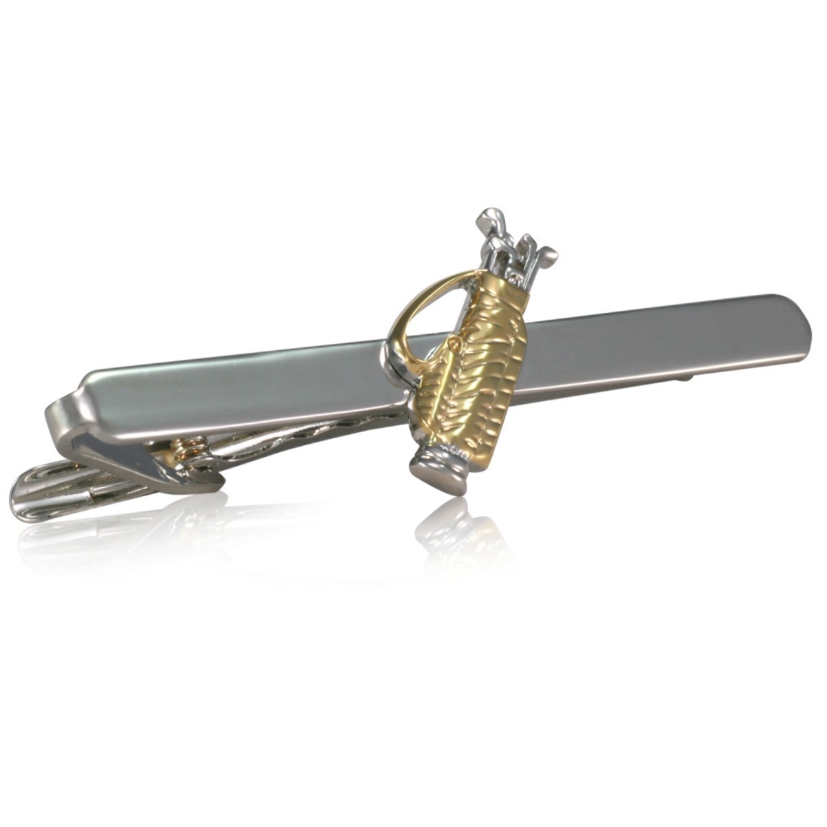 LINDENMANN Krawattenklammer Krawattennadel Golfsack