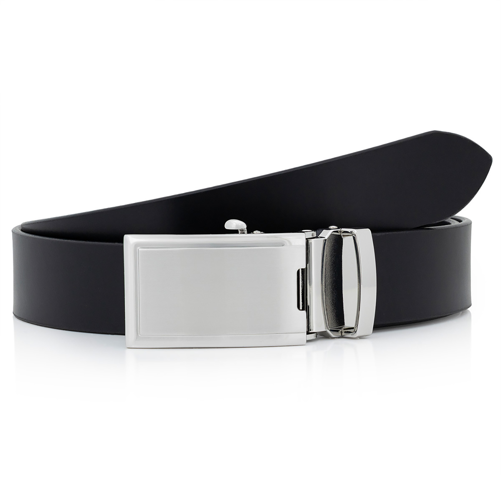 Gürtel, Schwarz, Leder, Metall-Schnalle, Western-Stil, Gürtel, Schwarz, Leder, Metall-Schnalle, Gurtband,