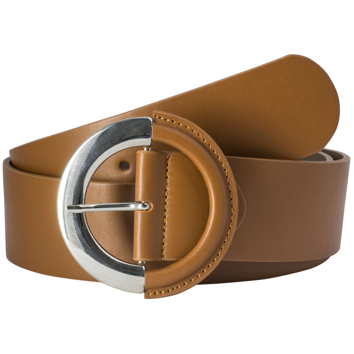 LINDENMANN Ledergürtel Damen Nappa 45 mm  cognac