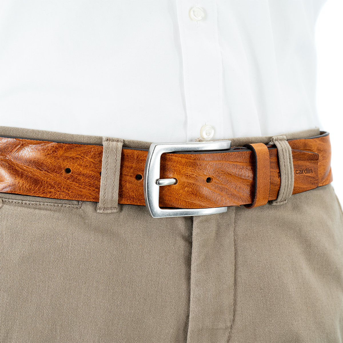 Pierre Cardin Herren-Leder-Gürtel