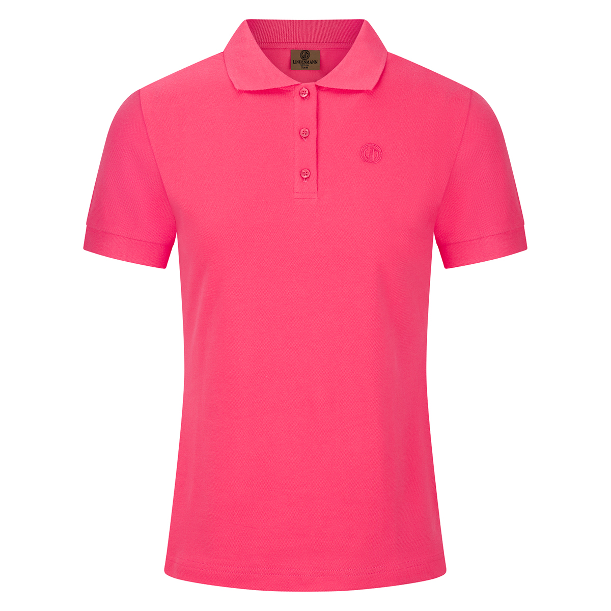 LINDENMANN Poloshirt Bio-Baumwolle Damen Pink
