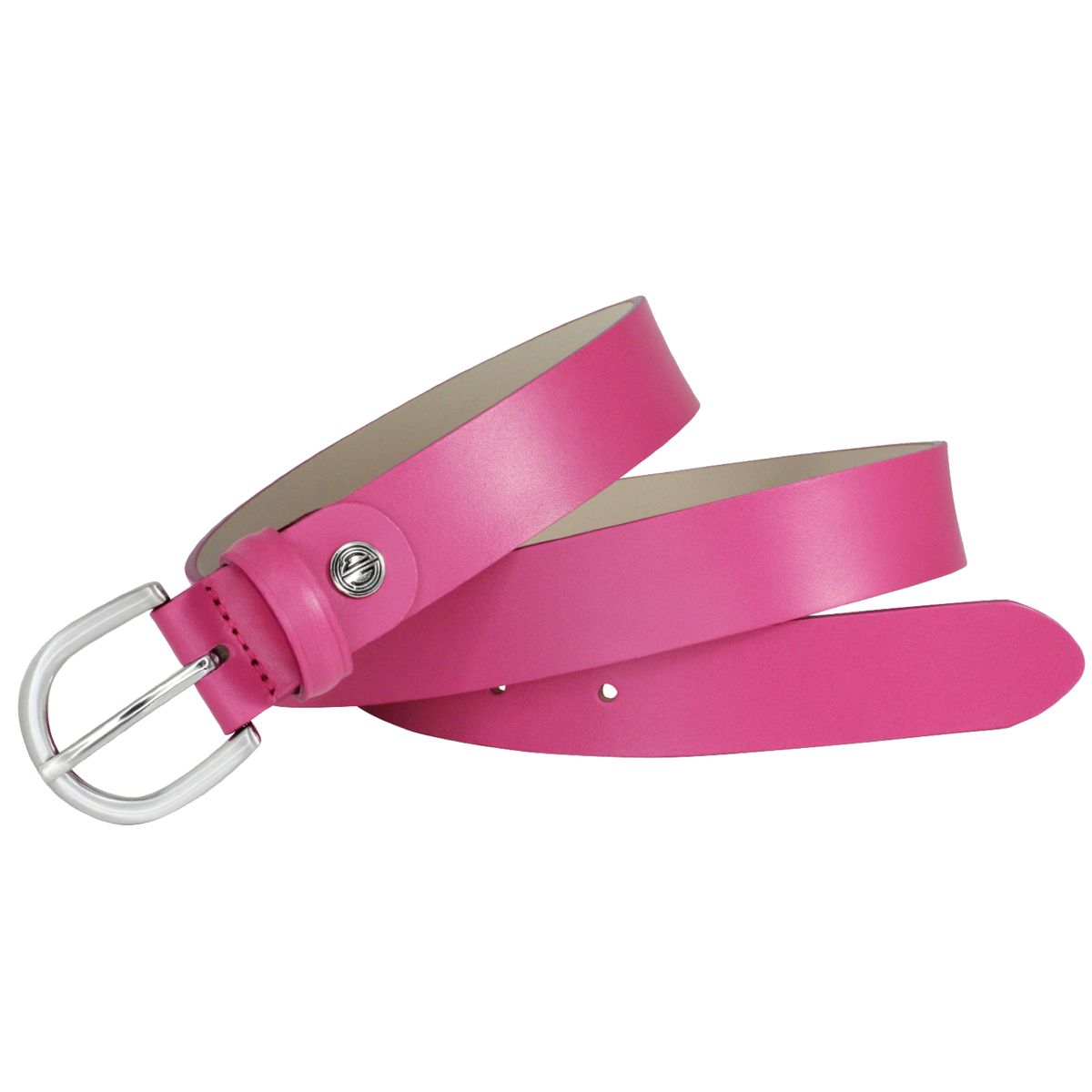 LINDENMANN Ledergürtel Damen 30 mm Nappa-Leder pink