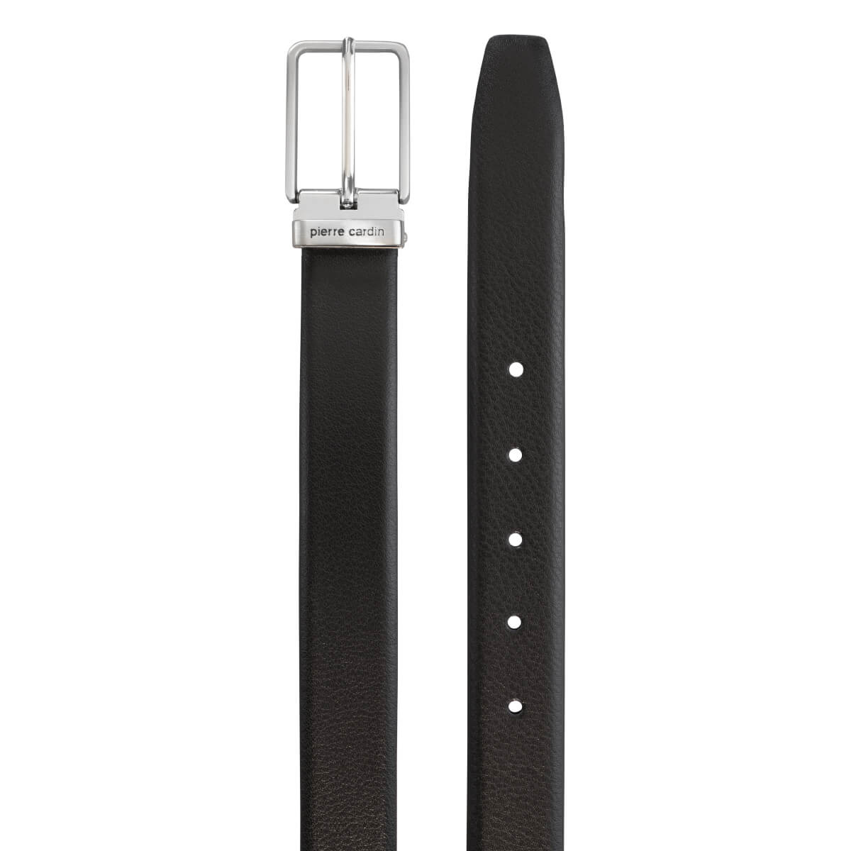 Pierre Cardin Herren Echtledergürtel Herren schwarz