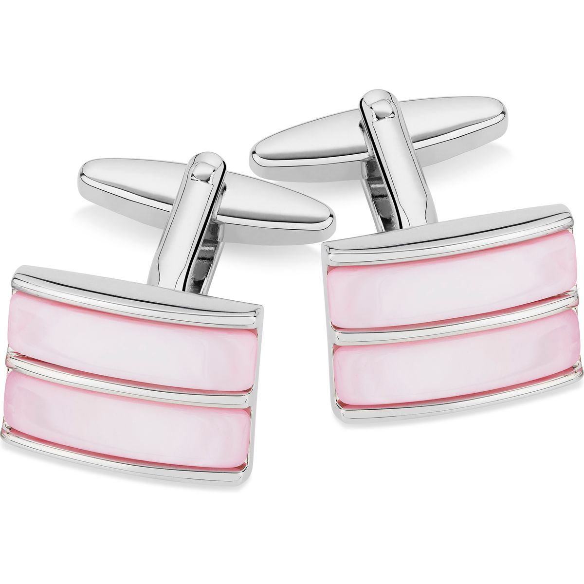 LINDENMANN Manschettenknöpfe Mechanik Silver LINDENMANN Manschettenknöpfe Herren Business Hochzeit