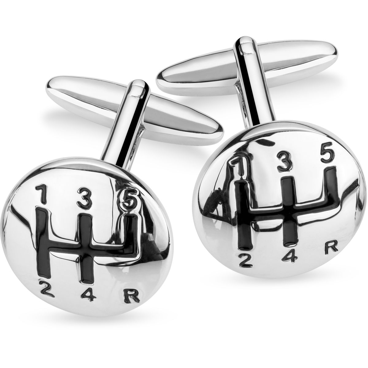 LINDENMANN Manschettenknöpfe Mechanik Silver LINDENMANN Manschettenknöpfe Herren Business Hochzeit