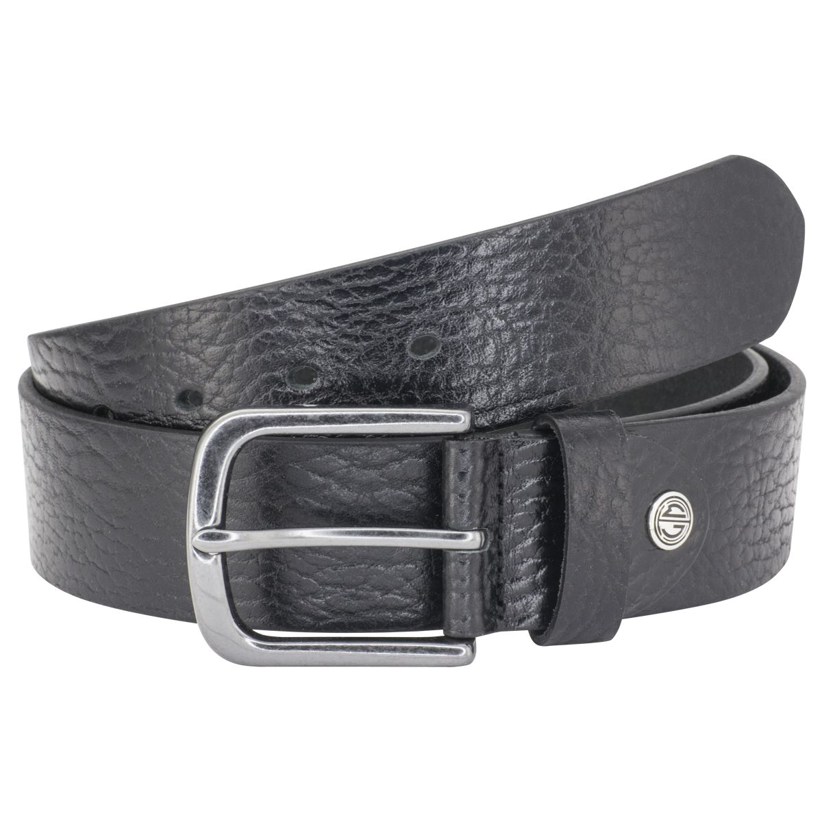 LINDENMANN Leder-Gürtel Herren 40 mm Vollrind schwarz