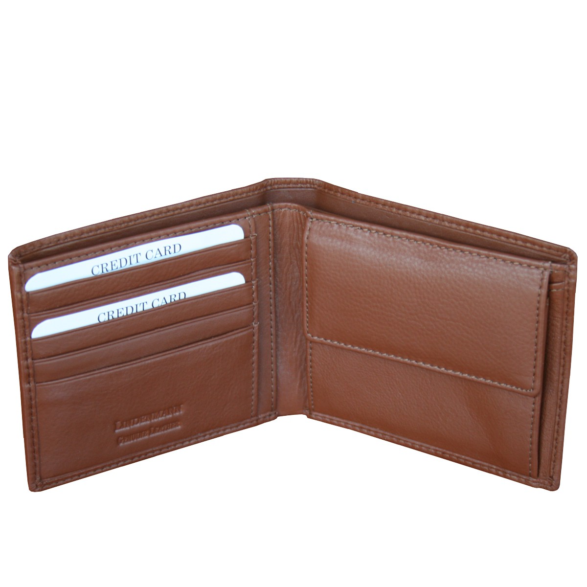 LINDENMANN Portemonnaie Herren Leder Geldbeutel Herren