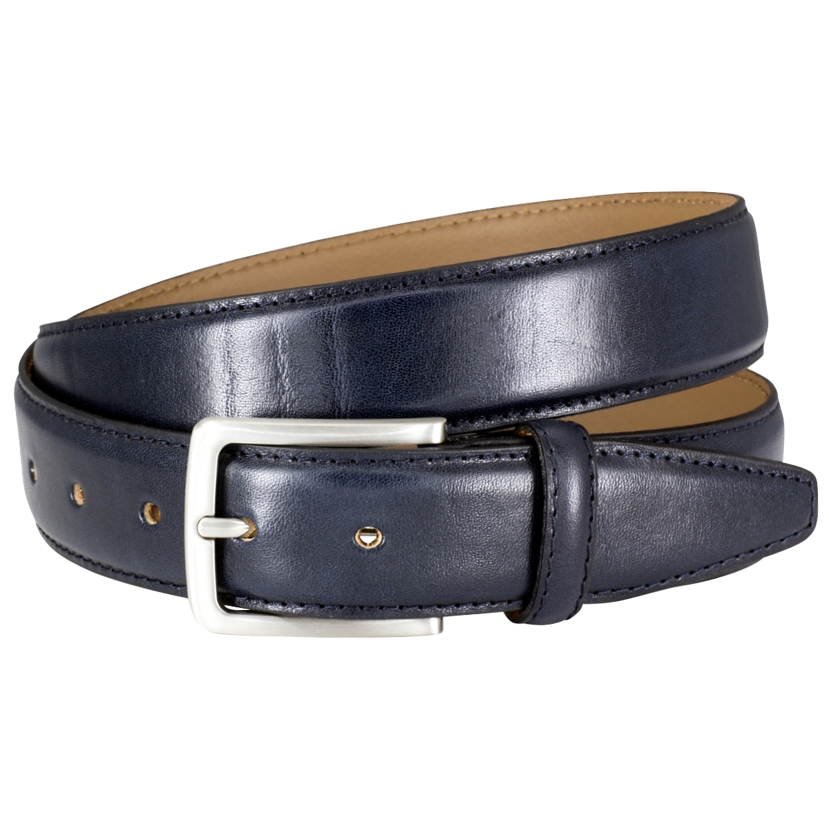 Gürtel, Ledergürtel, Navy, Dunkelblau, Breiter Gürtel,