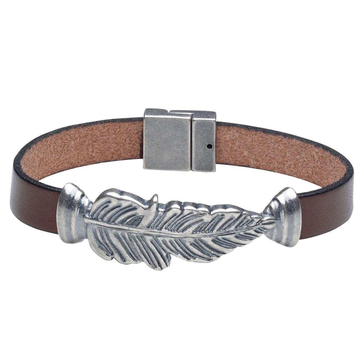 LINDENMANN Herren Lederarmband