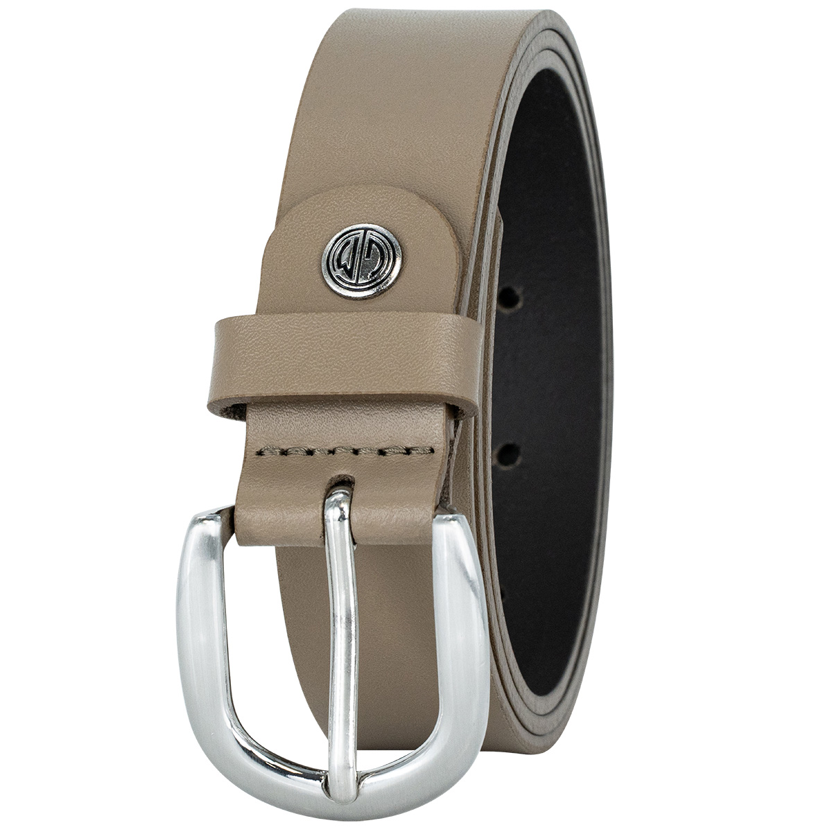 LINDENMANN Rindledergürtel Damen Taupe