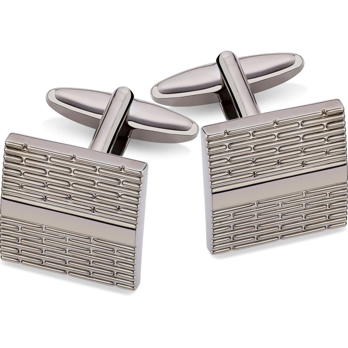 LINDENMANN Manschettenknöpfe Mechanik Gun LINDENMANN Manschettenknöpfe Herren Business Hochzeit