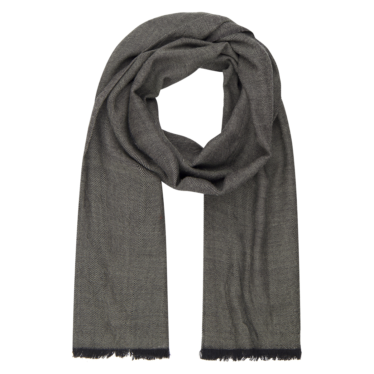 Herren Schal grau