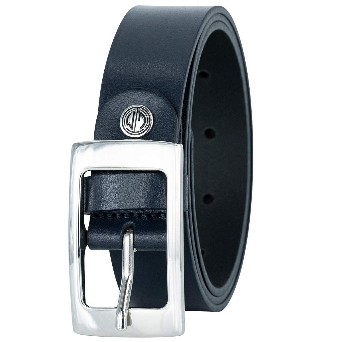 LINDENMANN Rindledergürtel Damen Marine