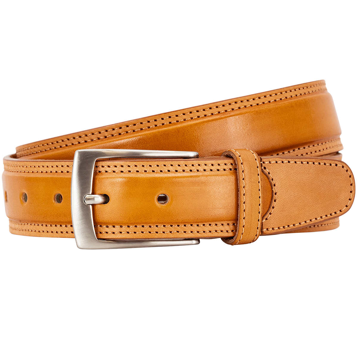 G.CHABROLLE by LINDENMANN Premium-Herren-Leder-Gürtel