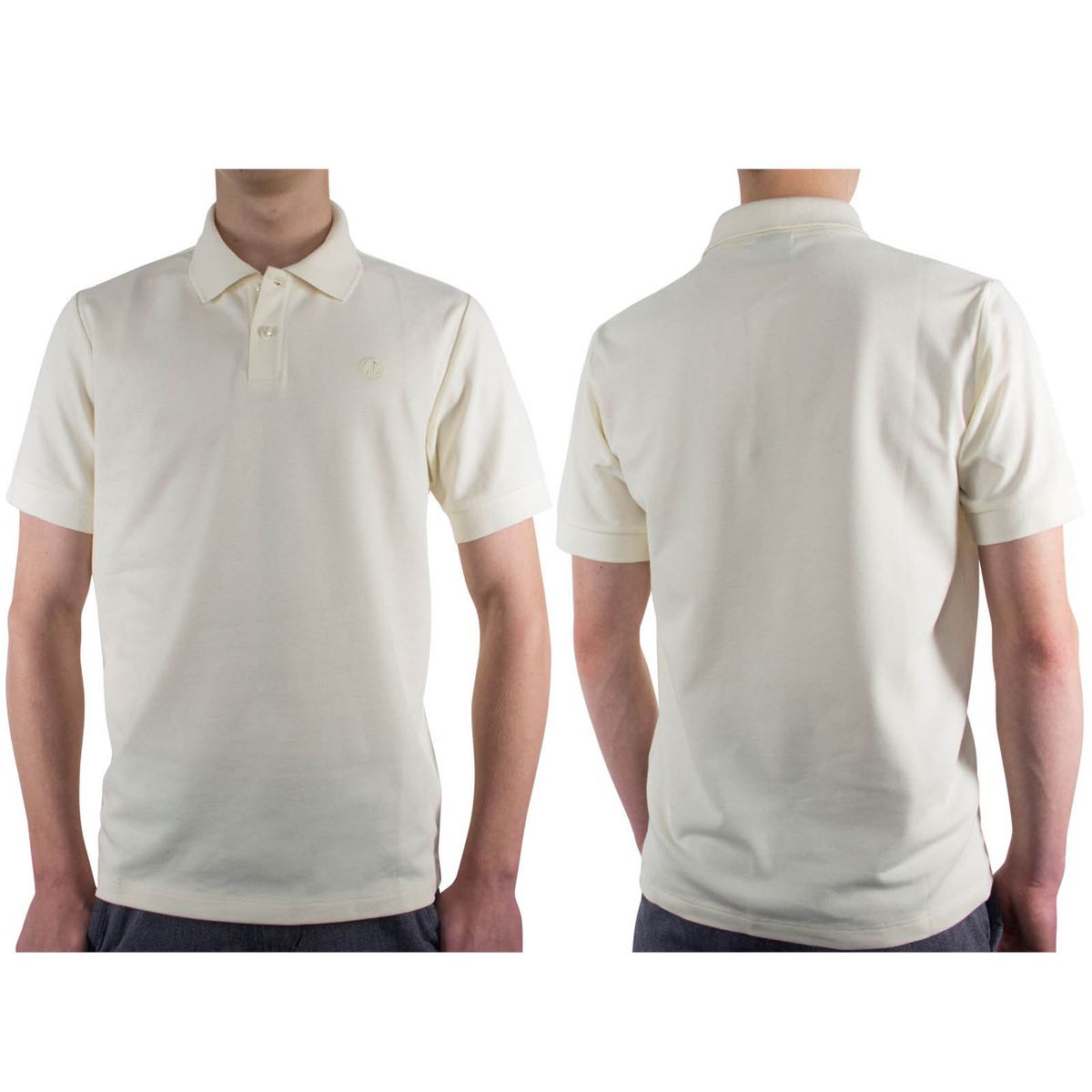 LINDENMANN Poloshirt Bio-Baumwolle Herren Beige