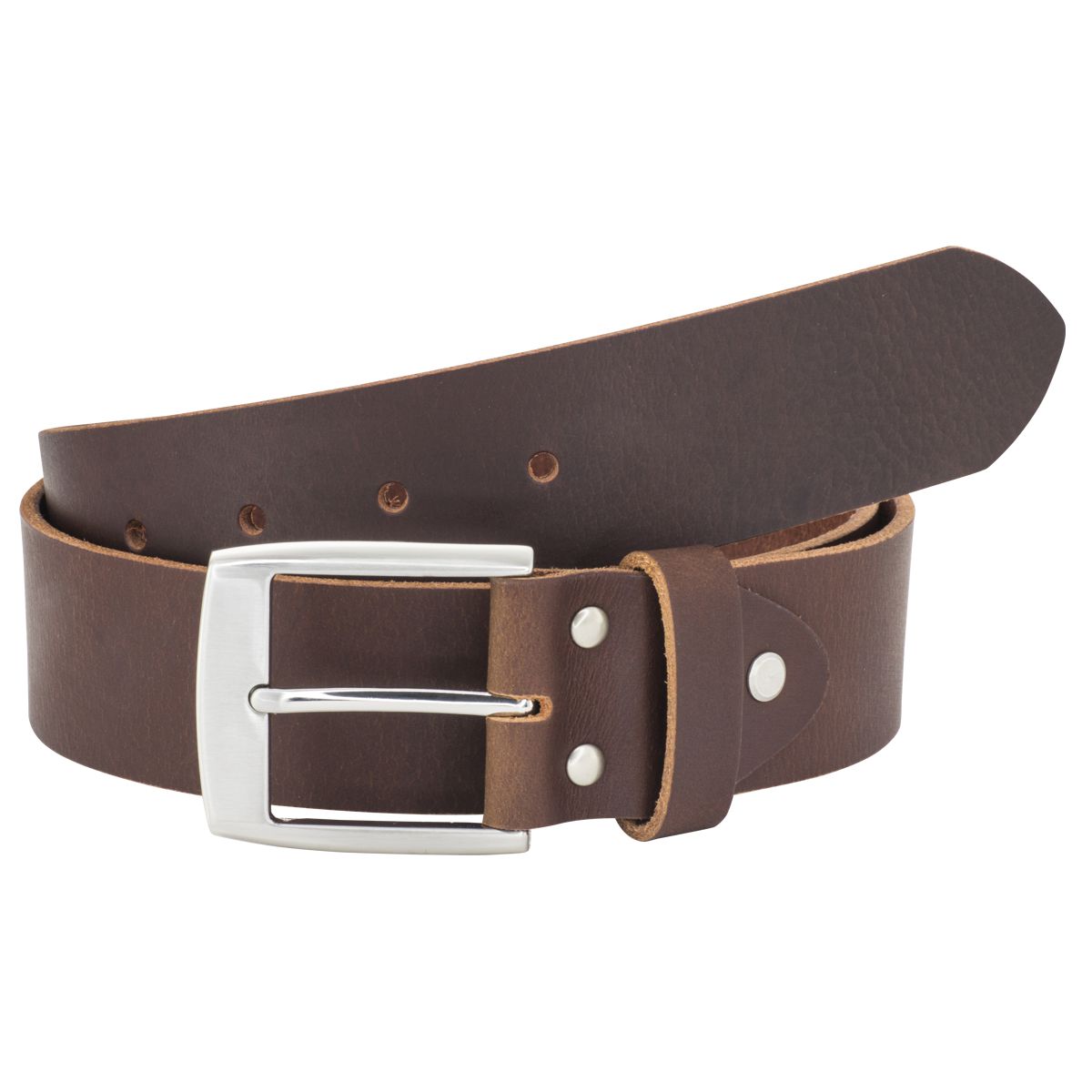 LINDENMANN Ledergürtel Herren braun