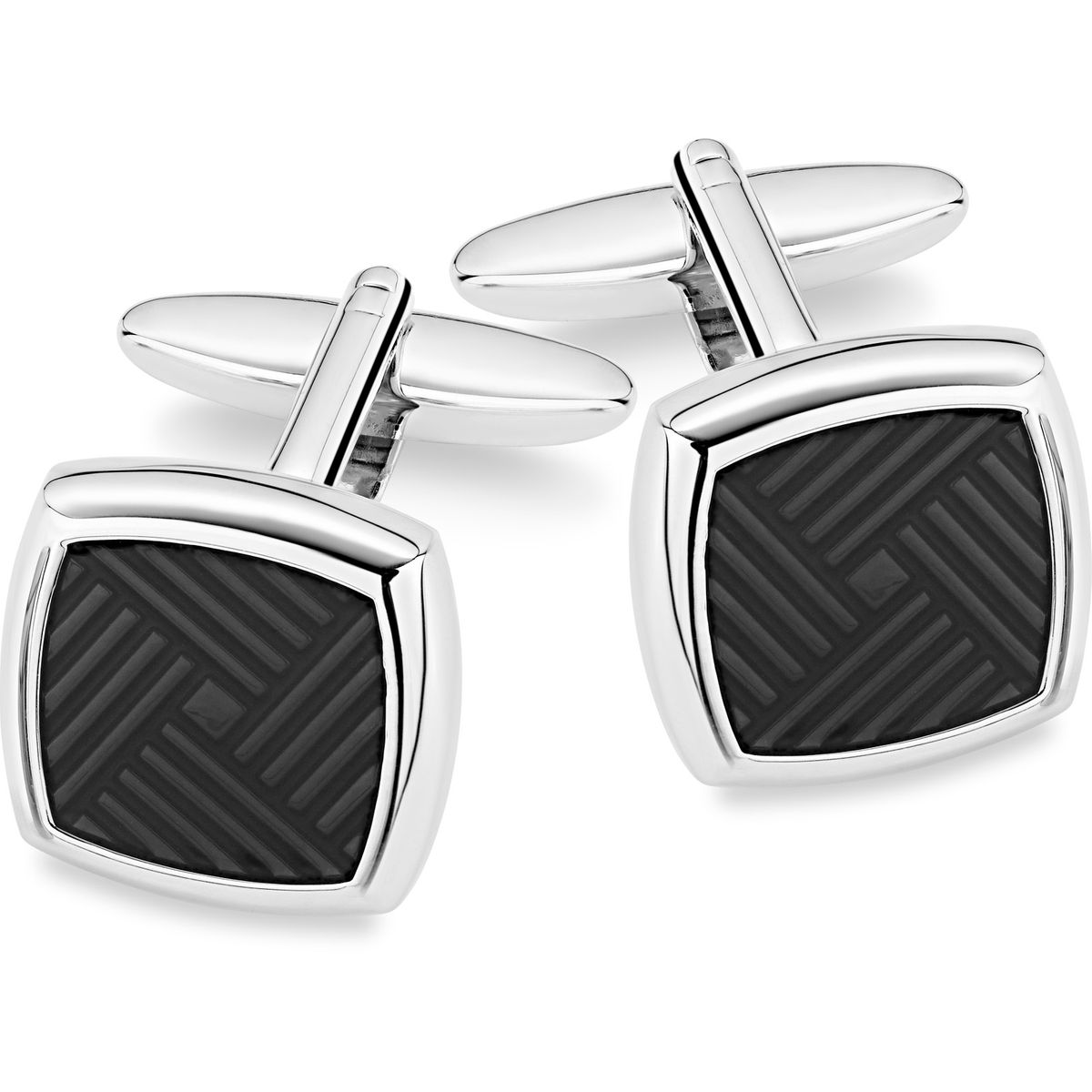 LINDENMANN Manschettenknöpfe Mechanik Silver LINDENMANN Manschettenknöpfe Herren Business Hochzeit