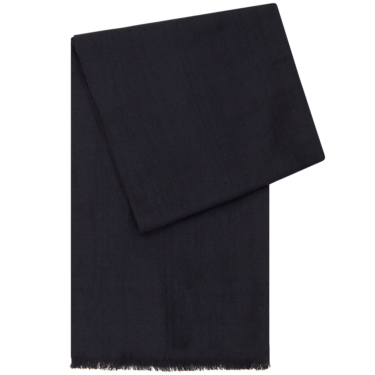 Herren Schal schwarz