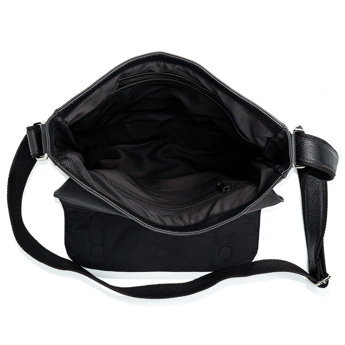 Lindenmann Ledertasche schwarz