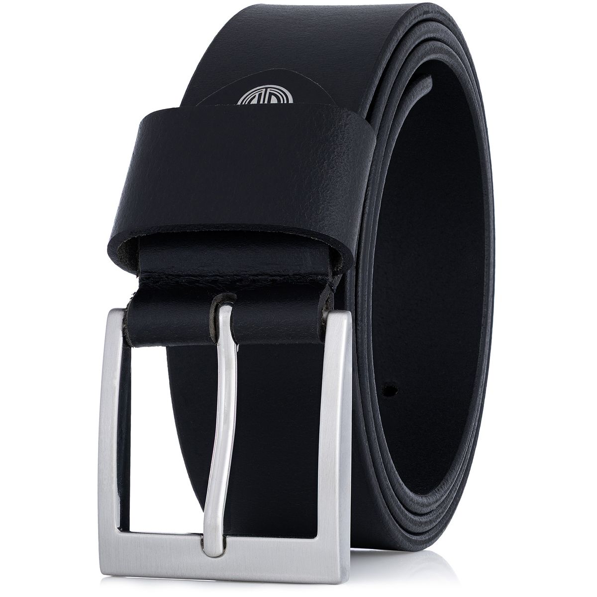 LINDENMANN Ledergürtel Herren schwarz