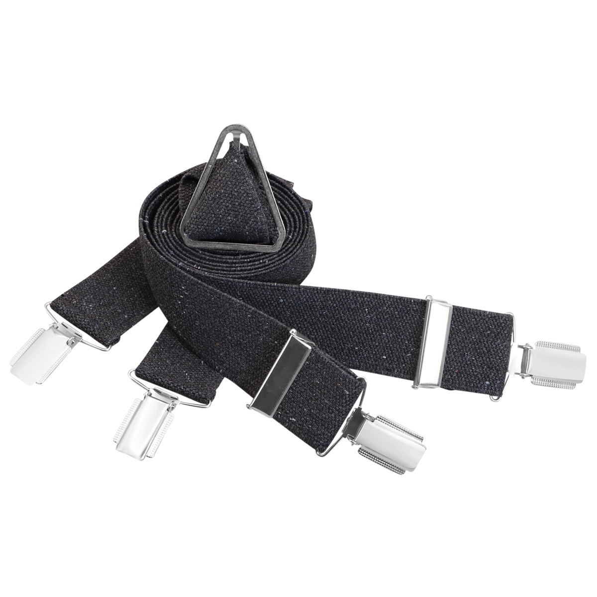 LINDENMANN Hosenträger Herren schwarz X-Form elastisch und längenverstellbar Made in Germany