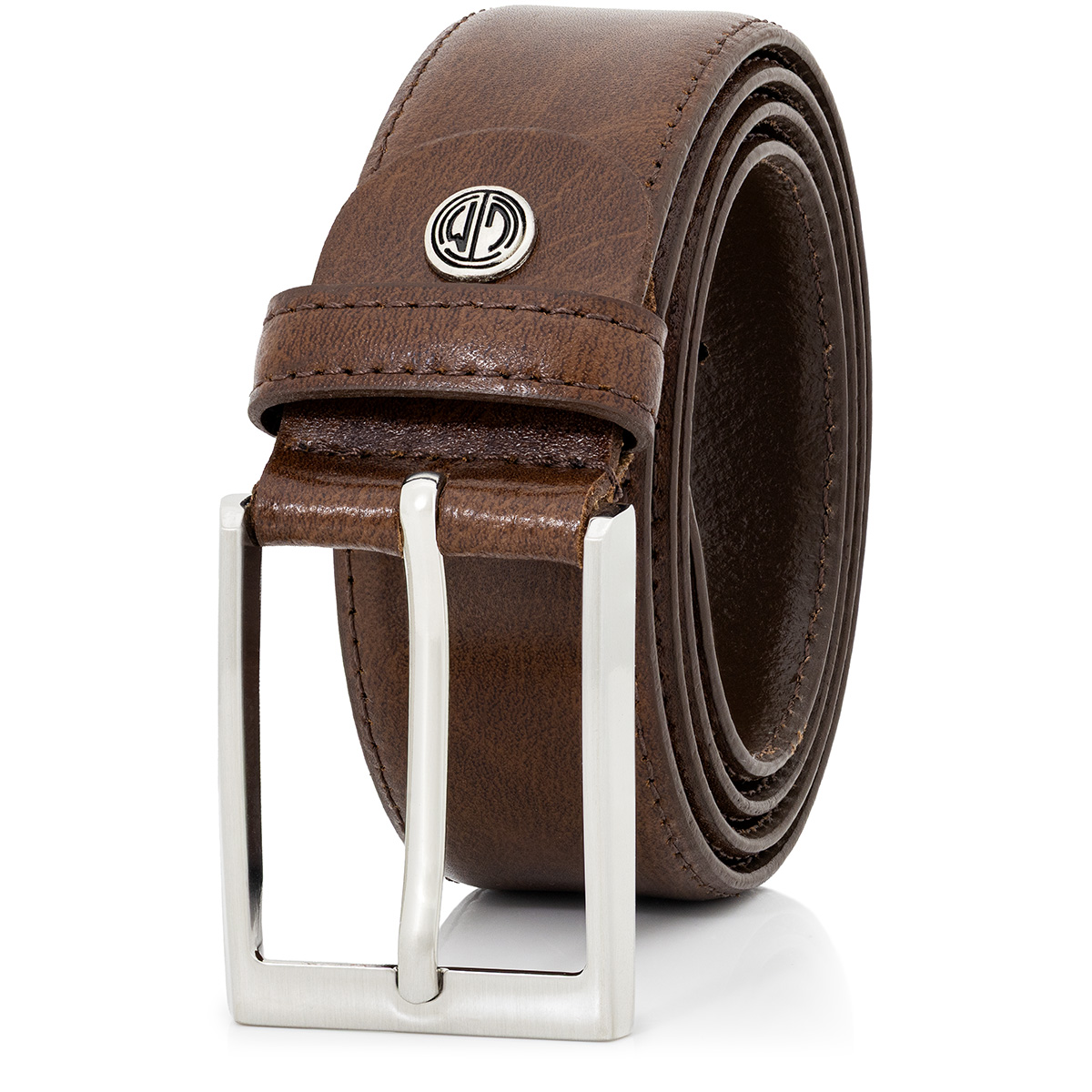 LINDENMANN Gürtel Herren Vollledergürtel aus Rindleder, 35 mm breit , kürzbar,  Gürtel Herren XXL, mogano Zubehor, Gürtel, Leinwand, Schnalle,